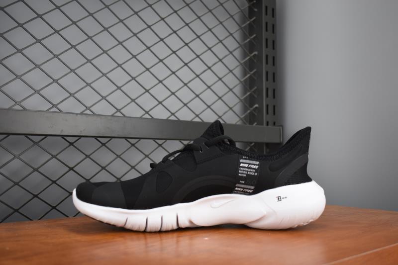 2020 Nike Free 5.0 Black White